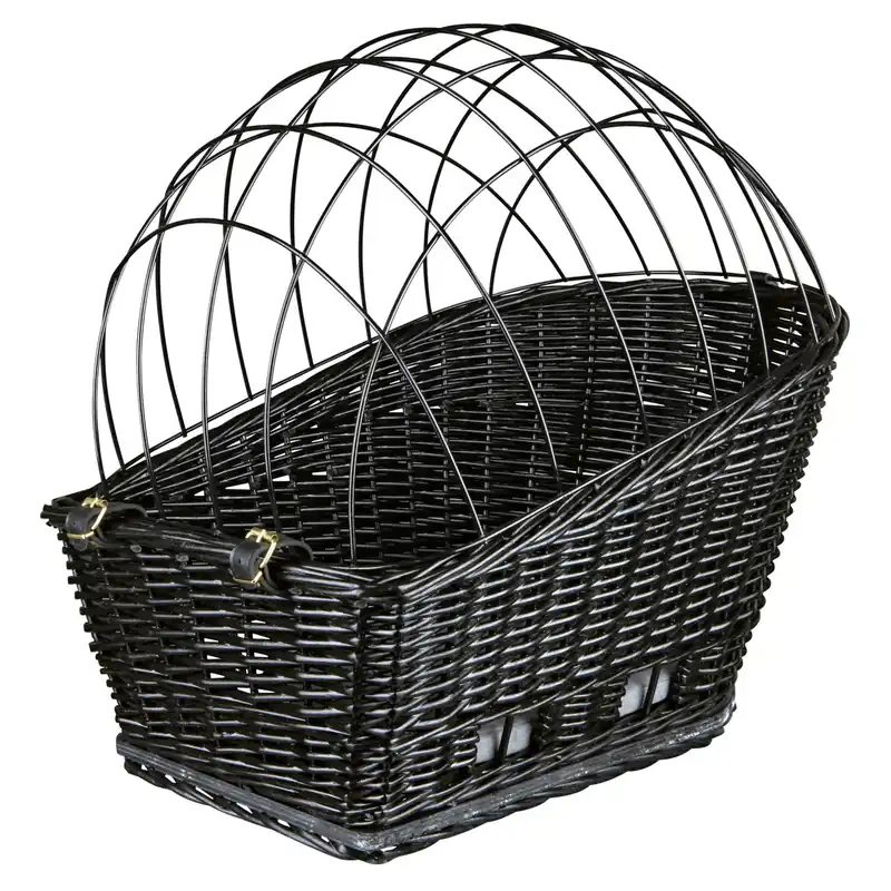 Preisreduziert TRIXIE Fahrradkorb mit Gitter 35 x 49 x 55 cm schwarz